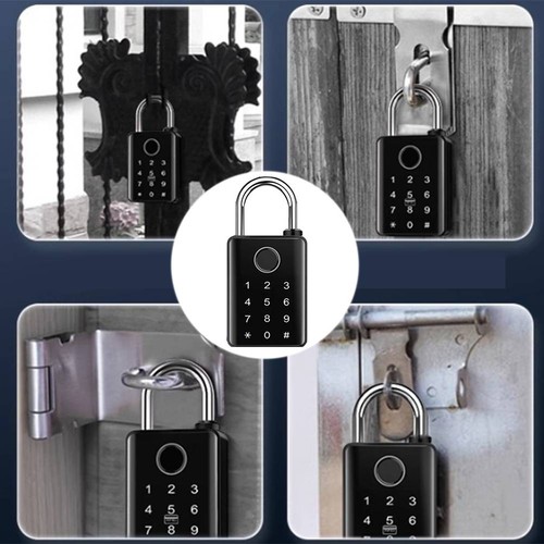For Smartphones Bluetooth-Compatible Padlock Password Lock Garden Security - Picture 2 of 24
