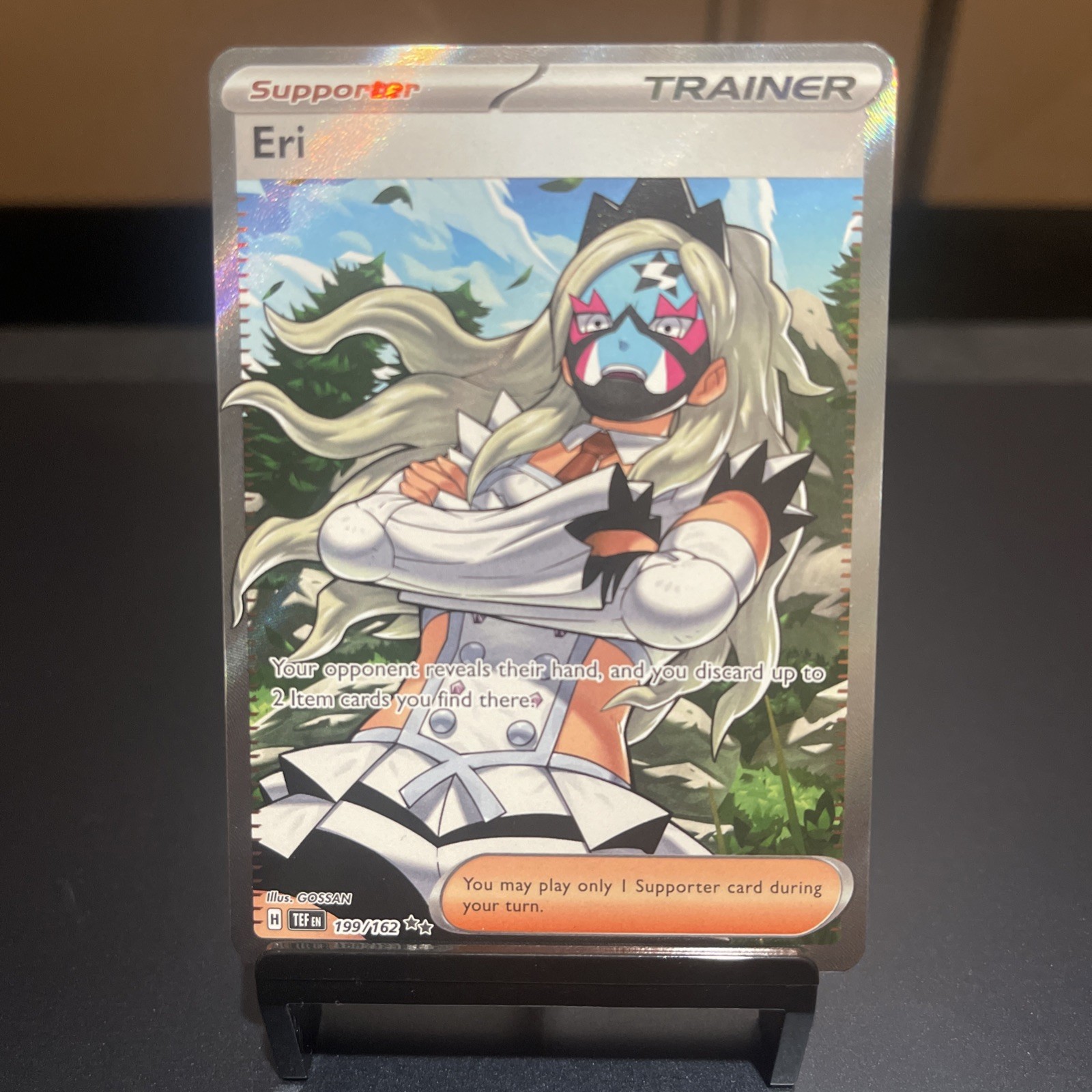 ERI 199/162 Pokémon Temporal Forces Full Art SV TCG English NM