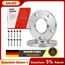 30mm Spurverbreiterung 2x15mm 5x120 72.6 Nabe Distanzscheiben M12x1.5 für BMW