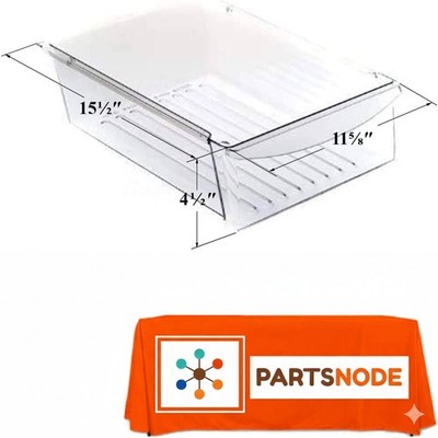 7306251-P For Kenmore Refrigerator Top Deli Cool Drawer Crisper Part # Model