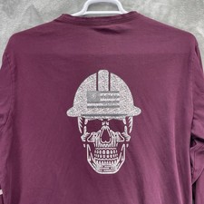 ARIAT FR Shirt Tee men's Large Workwear welding skull fire Cat 2 base layer