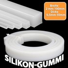 Solide Silikon-Gummi Dichtung Vierkantleisten Sealing Quadrat Stab Gummidichtung