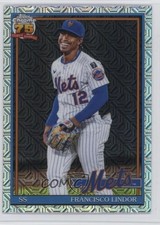 2026 Series 1 1991 Topps Chrome Silver Pack Mojo Francisco Lindor #91C-90 1n9c