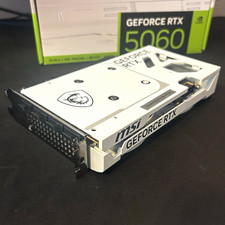 MSI GeForce RTX 5060 Ventus 2X White OC 8GB GDDR7 Ray Tracing DLSS 4