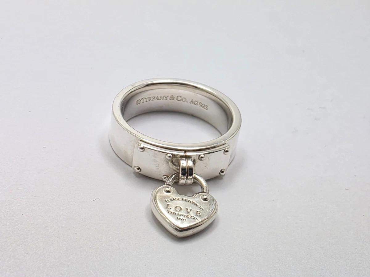 Tiffany & Co. ハート型ロックリング　ラブロックハート Tiffany Lock Rings products for sale | eBay