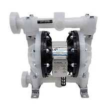 Macnaught 1 Inch Air Operated Double Diaphragm Pump , DP1-FPM, 3 Year Warranty