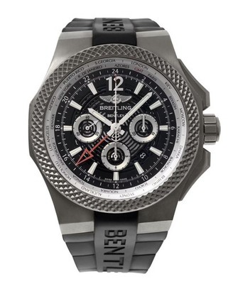 Breitling Bentley B04 GMT Chronograph 49mm EB0432 Automatic Titanium Watch 2014