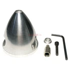 2 Bladed 2in 51mm Aluminum Spinner for 6.3mm Shaft Nitro Glow Engine RC Airplane