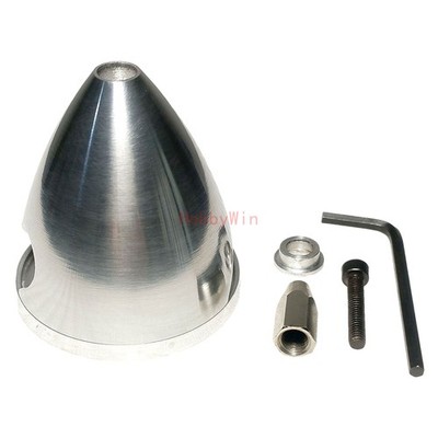 2 Bladed 2in 51mm Aluminum Spinner for 6.3mm Shaft Nitro Glow Engine RC Airplane