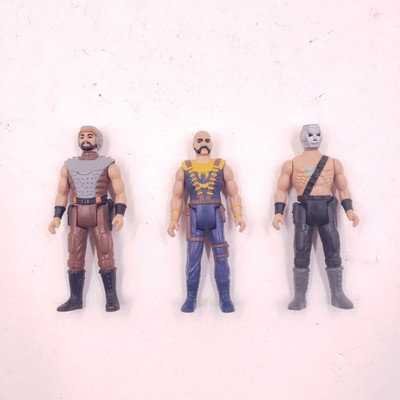 Tonka Steel Monsters Loose 1986 Figure Lot Talon, Metal Face, Half Trak 