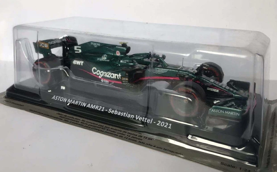 ASTON MARTIN AMR21 SEBASTIAN VETTEL 2021 - F1  1/24 - Photo 4/4