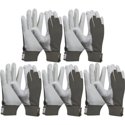 VASALAT Arbeitshandschuh Gebol Uni Fit Comfort Handschuhe Größe 11 (XXL) | 5 Paar