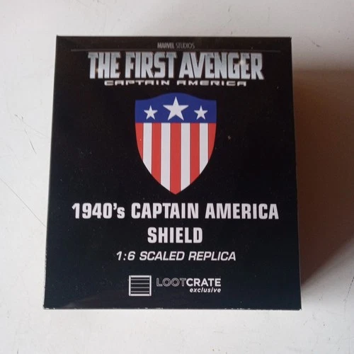 Marvel Studios The First Avenger Captain America 1940's Shield Loot Crate
