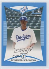 2008 Bowman Draft Prospects Blue 55/399 Dee Gordon Devaris Strange-Gordon 1og