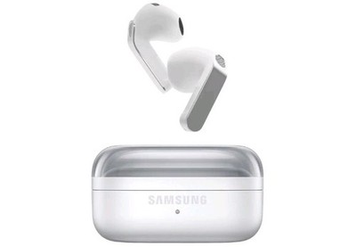 Samsung - Galaxy Buds4 Wireless Earbud Headphones - White
