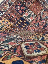TAPPETO PERSIANO BAKHTIARI FINE DI QUALITÀ ANNODATO A MANO 257 × 155 CM 