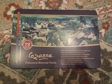 Cezanne Watercolor Pencil Set of 72 - Professional Artist Quality Soft Core L...