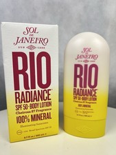 Sol de Janeiro Rio Radiance Body Lotion SPF 50, 200 ML, 6.7 Fl Oz New!