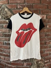 Madeworn The Rolling Stones Two Tone Tee Shirt M Made In USA