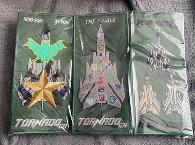 RAF Tornado GR4 Farewell Patch Set 1982-2019 End of Service Rare Set Sealed