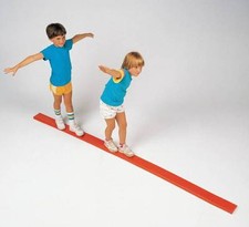 FOLDING Gymnastics Balance Beam 8ft Cheerleading Gym Vinyl Wobble Balance Board