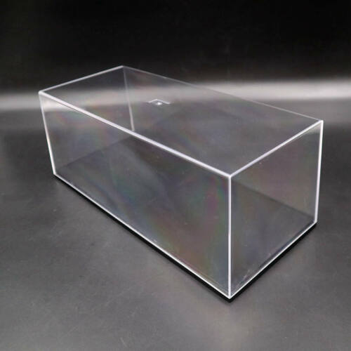 Acrylic Case Model Car Display Box Show Transparent Dust Proof 29cm Clear 1/24 - Picture 4 of 7