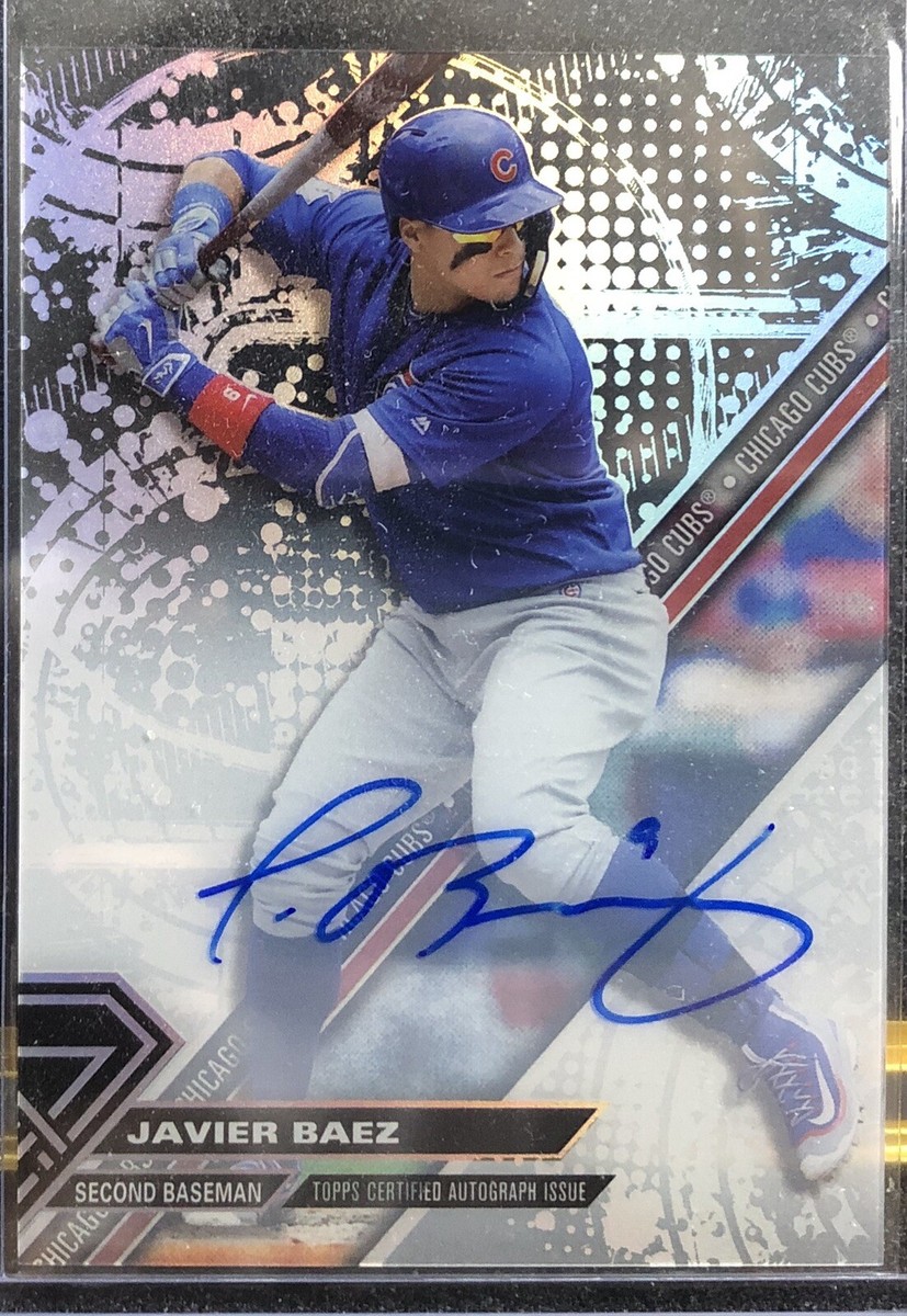 Topps Certified Autograph Javier Baez | eBay