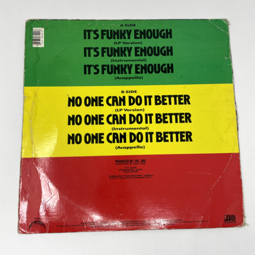 1989 - D.O.C. - It's Funky Enoough - Ruthless Records OG Pressing N.W.A. Dr. Dre - Picture 6 of 15