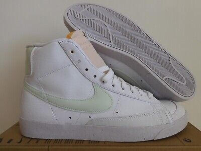 NIKE BLAZER MID '77 NEXT NATURE WHITE-BARELY GREEN SZ 10.5 NIKE BLAZER MID '77 NEXT NATURE WHITE-BARELY GREEN SZ 10.5