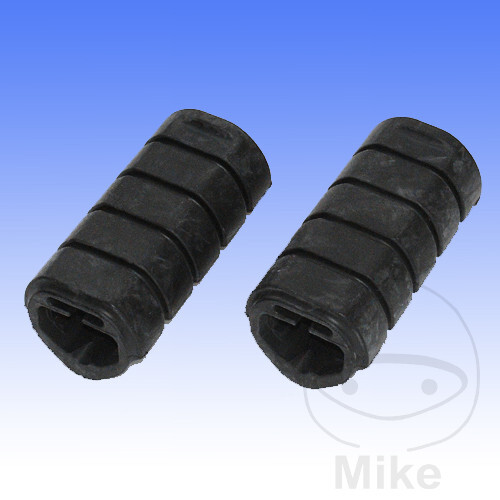 Caoutchoucs repose-pieds conducteur Honda anti-vibration et antidérapants