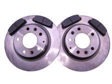 Bremsscheiben Bremsbeläge hinten für Mazda 626 IV V MX-6 GE GF GW Xedos 1,8 2,0