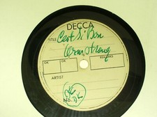 C. 1950 LOUIS ARMSTRONG SAMPLE COPY DECCA 