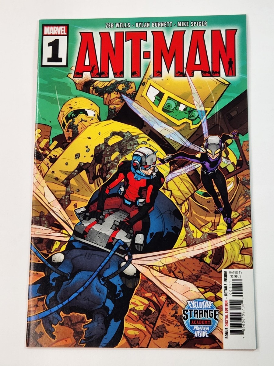 Ant-Man 1 and 2 Marvel Comics Zeb Wells 2 Book Run 2020 VF/NM or