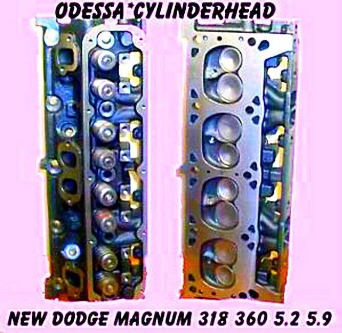 Chrysler Dodge Magnum 318 / 360 1992 - 2004 Cylinder Heads, Assembled  (Pair) - EQ Cores & Recycling