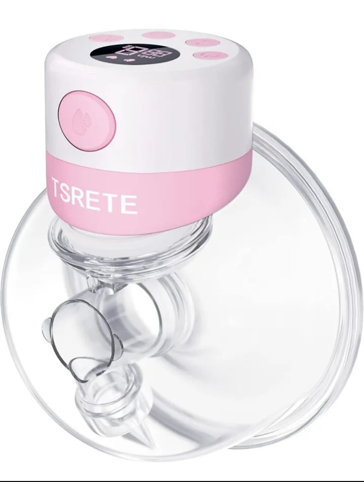 Breast Pump Electric,TSRETE Wearable Breast Pump,Hands Free Breast Pump Open Box-image