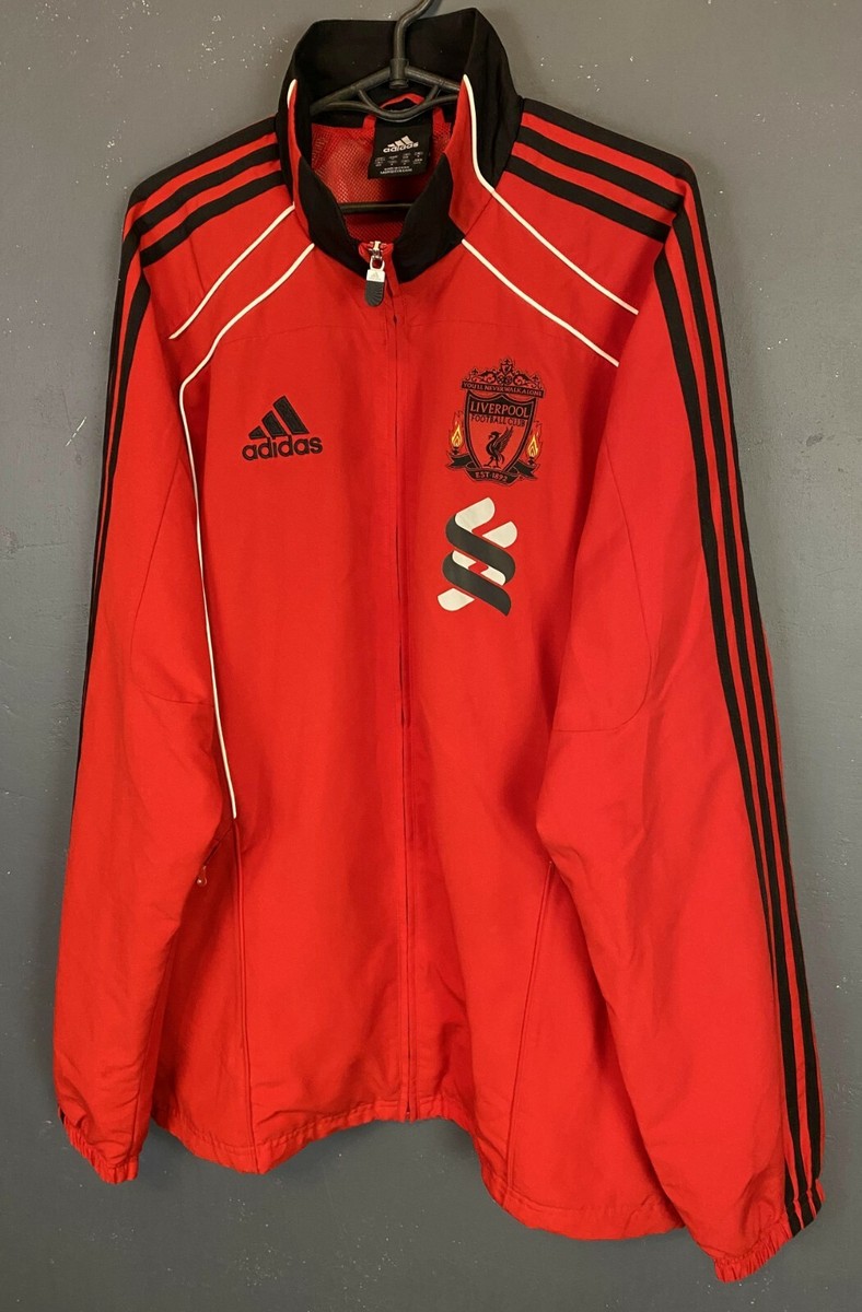 MENS ADIDAS FC LIVERPOOL 2010/2011 JACKET TRAINING SOCCER