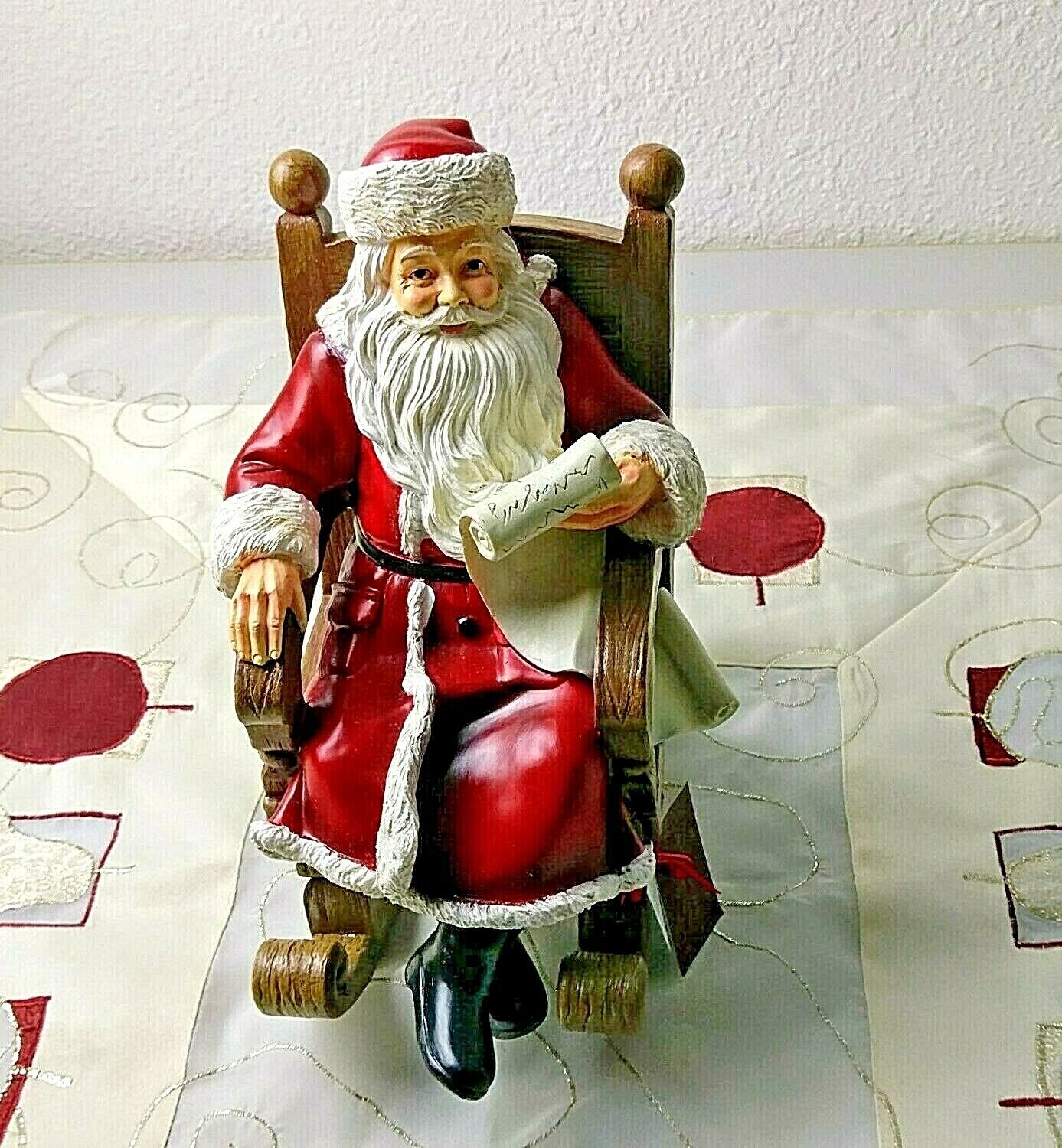 Villeroy & Boch Winter Collage Santa im Schaukelstuhl NEU V&B OVP mehr 