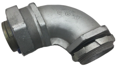 476LT BRIDGEPORT SHORT 90 90 DEG NON-INCHSULATED ALUMINUM MALLEABLE IRON BODY AL