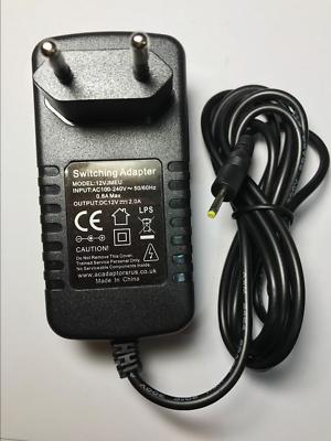 EU 12V Schaltadapter für Prestigio Multipad Pro 9,7'' PMP5097CPRO Tablet PC