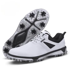 Men's Golf Shoes Professional Lightweight Golfer Shoes Walking Shoes Sneakers