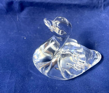 WATERFORD Crystal Baby SWAN CYGNET  Figurine Paperweight 114710
