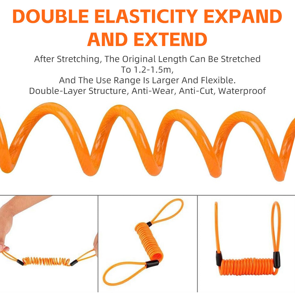 Motorcycle Alarm Disc Lock Motor Bike Brake Security Electric Rotor