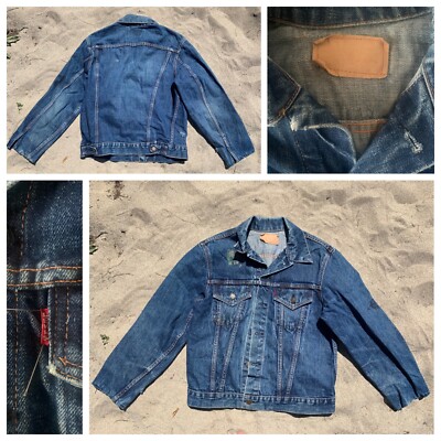 Vintage 1970s Levi's Big E Trucker Jacket - Shortened Sleeves