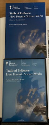 Trails Of Evidence How Forensic Science Works Book & region 0 DVD Great Courses