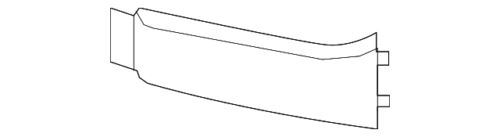 Panel de extensión para Toyota (N/P 53931-0C902)