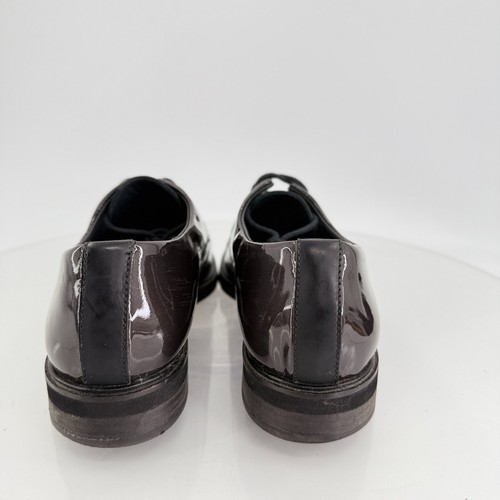 Paul Green Emmy Oxfords US 6 UK 3.5 Black Patent Leather Cap Toe Lace Up Shoes - Picture 9 of 18