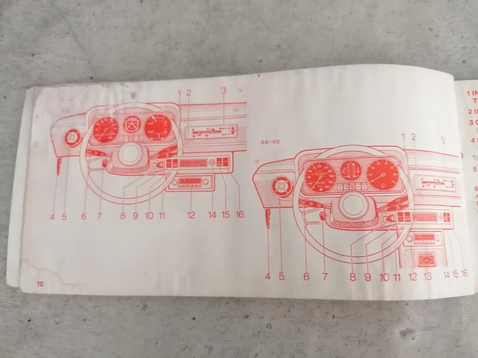 ford escort libretto libro manuale uso e manutenzione 1974 book owners livret - Immagine 4 di 4