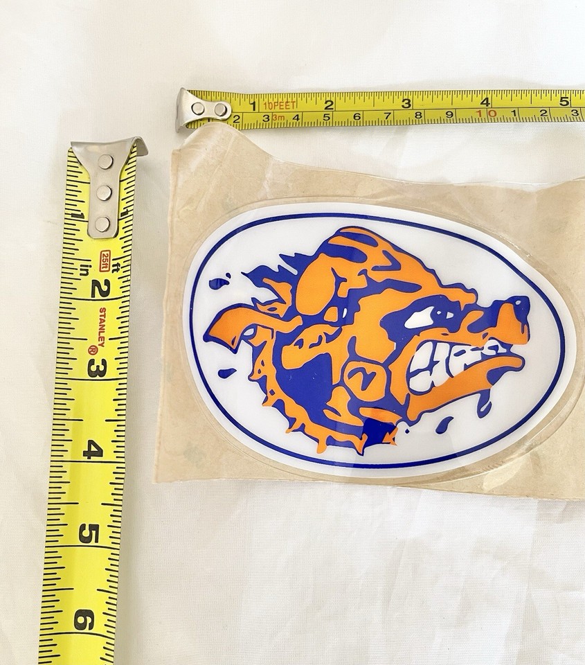 THE WATERBOY SCLSU MUD DOGS FULL SIZE FOOTBALL HELMET DECALS HEAVY DUTY