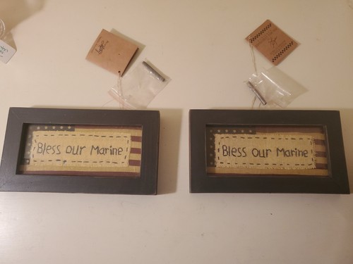 Lisa Johnson Collection BLESS OUR MARINE Lot Of 2 - 第 2/8 張圖片