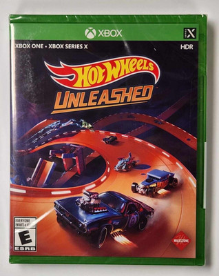 Hot Wheels Unleashed (XBox- XBox One- XBox Series X) Video Game, Sealed